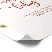 秋素朴ベビーポスター用カボチャ本 ポスター (角)