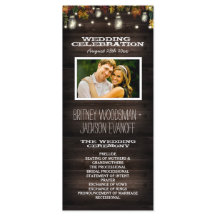 秋素朴ホタルのメイスンジャー結婚式 プログラム