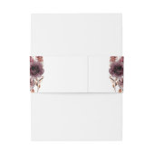 秋素朴マルサラフローラ結婚ズ 招待状ベリーバンド (裏面例)