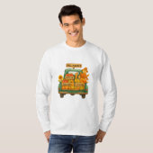 秋素朴マーケットトラックティーシャツ Tシャツ (正面フル)