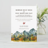 秋素朴山結婚の 招待状 (スタンド正面)