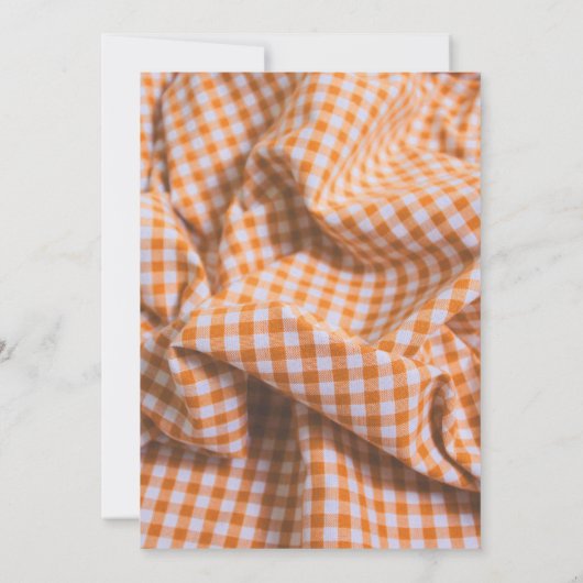 秋素朴感謝祭ディナーパティ 招待状 (裏面)