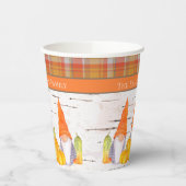 秋素朴格言 紙コップ (左)