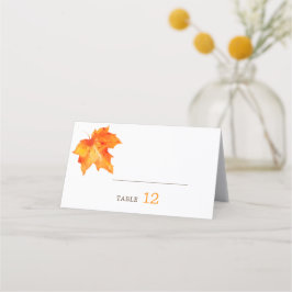 秋素朴秋インラブ結婚ズ プレイスカード