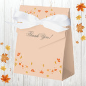 秋素朴秋ブライダルシャワー フェイバーボックス