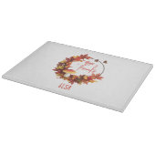 秋素朴秋与え感謝してい カッティングボード (角)