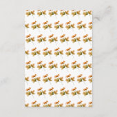 秋素朴紅葉ズ結婚ハネムーン基金 エンクロージャーカード (裏面)