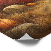 秋素朴納屋 ポスター (角)