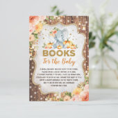 秋素朴象カボチャベビーカード用ブック エンクロージャーカード (スタンド正面)