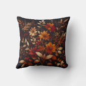 秋素朴開花 クッション (裏面)