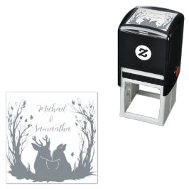 秋素朴鹿結婚病 セルフインキングスタンプ