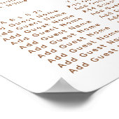 秋素朴30結婚席 ポスター (角)