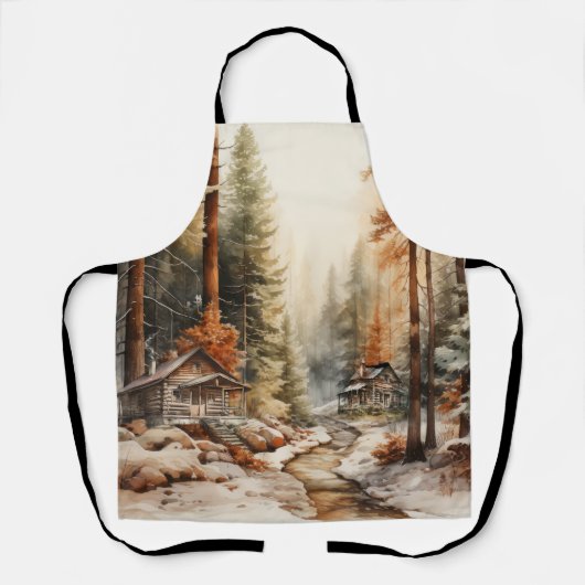 秋素朴 エプロン (正面)