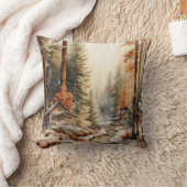 秋素朴 クッション (ブランケット)