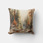 秋素朴 クッション (正面)