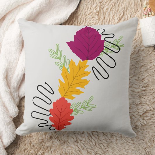 秋素朴 クッション (ブランケット)