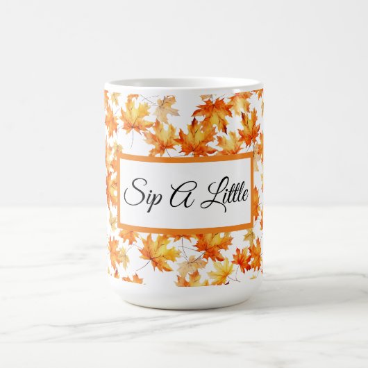 秋素朴 コーヒーマグカップ (中央)