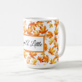 秋素朴 コーヒーマグカップ (正面右)