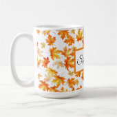 秋素朴 コーヒーマグカップ (左)