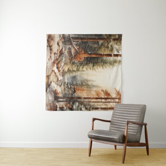 秋素朴 タペストリー (インサイチュ(横))