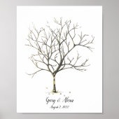 秋結婚の指紋樹園 ポスター (正面)