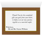 秋結婚ツリー折りサンキューカード (内部横(下))