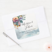 秋結婚式 スクエアシール (封筒)