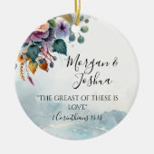 秋結婚式 セラミックオーナメント (正面)