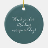 秋結婚式 セラミックオーナメント (裏面)