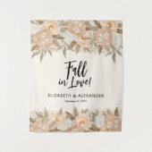 秋結婚花 タペストリー (正面)