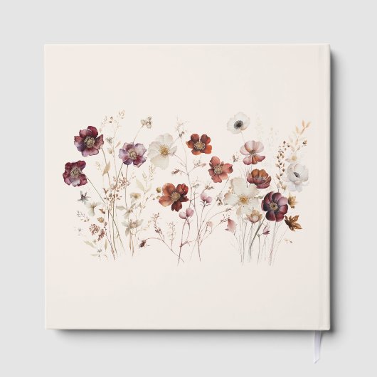 秋結婚野花 ゲストブック (裏面)