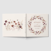 秋結婚野花 ゲストブック (全面)