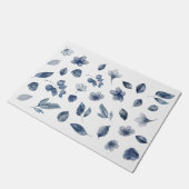 秋絵を描色の手水彩要素 ドアマット (アングル)