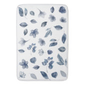 秋絵を描色の手水彩要素 バスマット (正面縦)