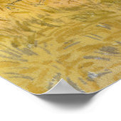 秋絵画の水彩300 ポスター (角)