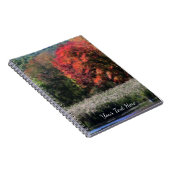 秋縁ど葉A湿原自然 ノートブック (右側)