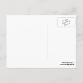 秋美しい葉書 ポストカード (裏面)