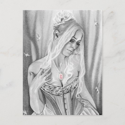 秋美しい葉書 ポストカード (正面)