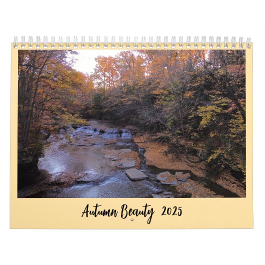 秋美しい2025 カレンダー (カバー)