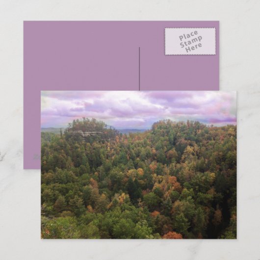 秋美しい ポストカード (正面/裏面)