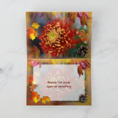 秋美しい~感謝祭カード シーズンカード (内部)