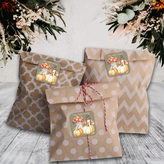 秋美学バンパー収穫感謝祭 スクエアシール