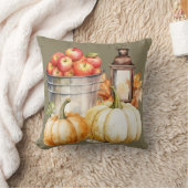 秋美学感謝祭 クッション (ブランケット)