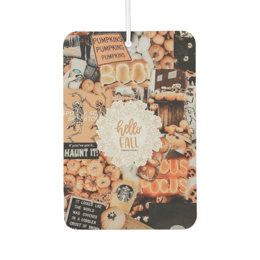 秋美学照合 カーエアーフレッシュナー (正面)