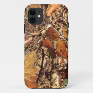 秋自然フリージ迷彩柄カ絵画モフラージュ iPhone 11 ケース