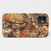 秋自然リーフ迷彩柄カモフラージ絵を描ズ Case-Mate iPhoneケース (裏面(横))