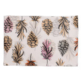 秋自然:トレンディーヴィンテージシームレス。 枕カバー (裏面)