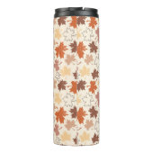 秋自然、秋のメープルリーフ感謝祭の日 タンブラー (裏面)