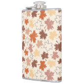 秋自然、秋のメープルリーフ感謝祭の日 フラスク (左)