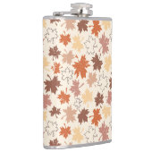 秋自然、秋のメープルリーフ感謝祭の日 フラスク (右)